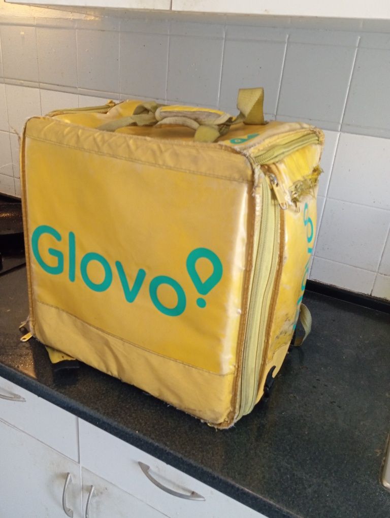 Mochila Glovo Usado