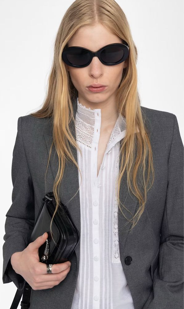 Пиджак серый Zadig & Voltaire