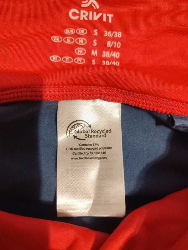 legginsy termoaktywne termiczne rozm. S firmy Crivit stan idealny
