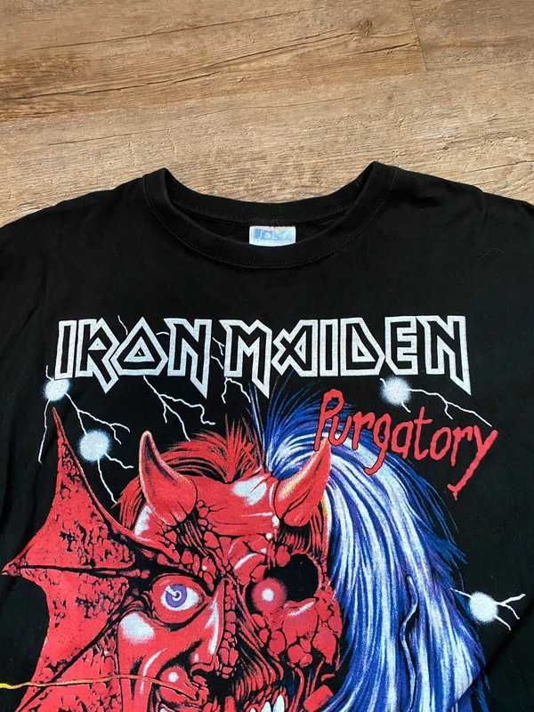 Męska koszulka Iron Maiden Purgatory Vintage Y2K Retro Oversive XXL