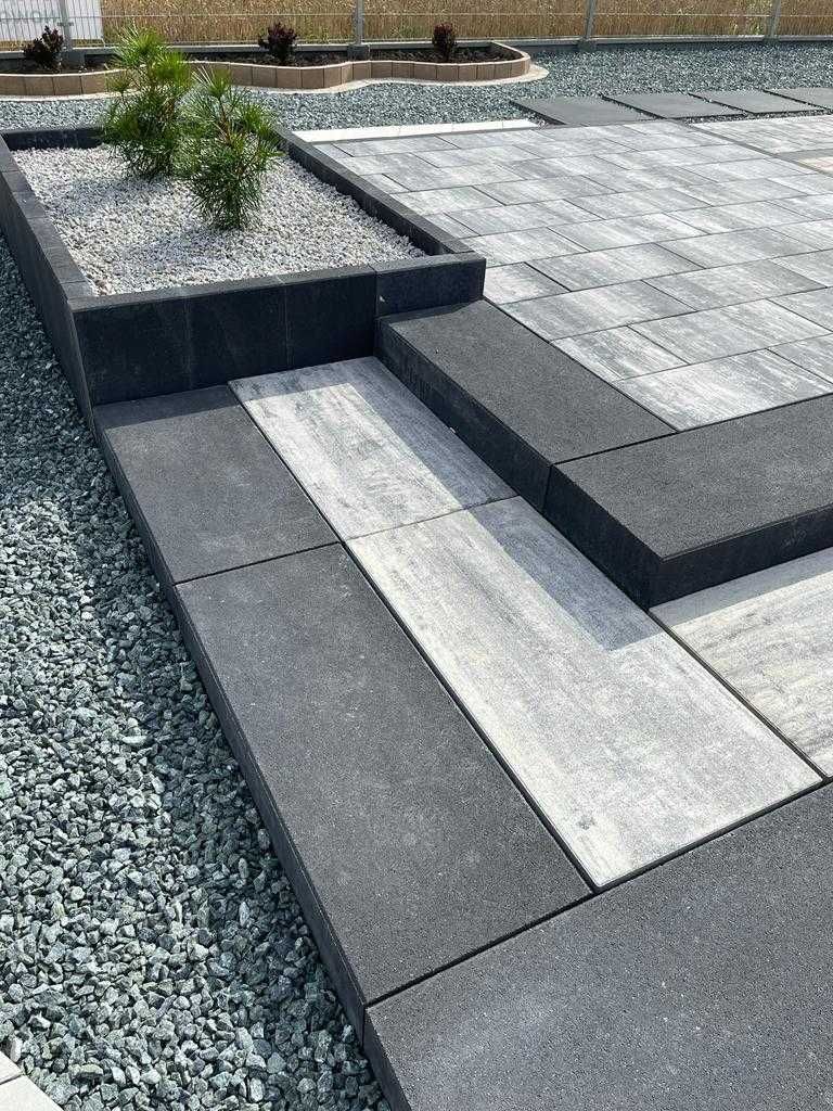 Płyta tarasowa Talamona szara 100x50x6 taras ogród drogbruk kolory