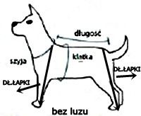 bluza polarowa ubranko dla psa ,york mops kundelek na miare