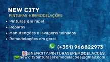 trabalhos de pintura reparacoes e remodelacoes em geral
