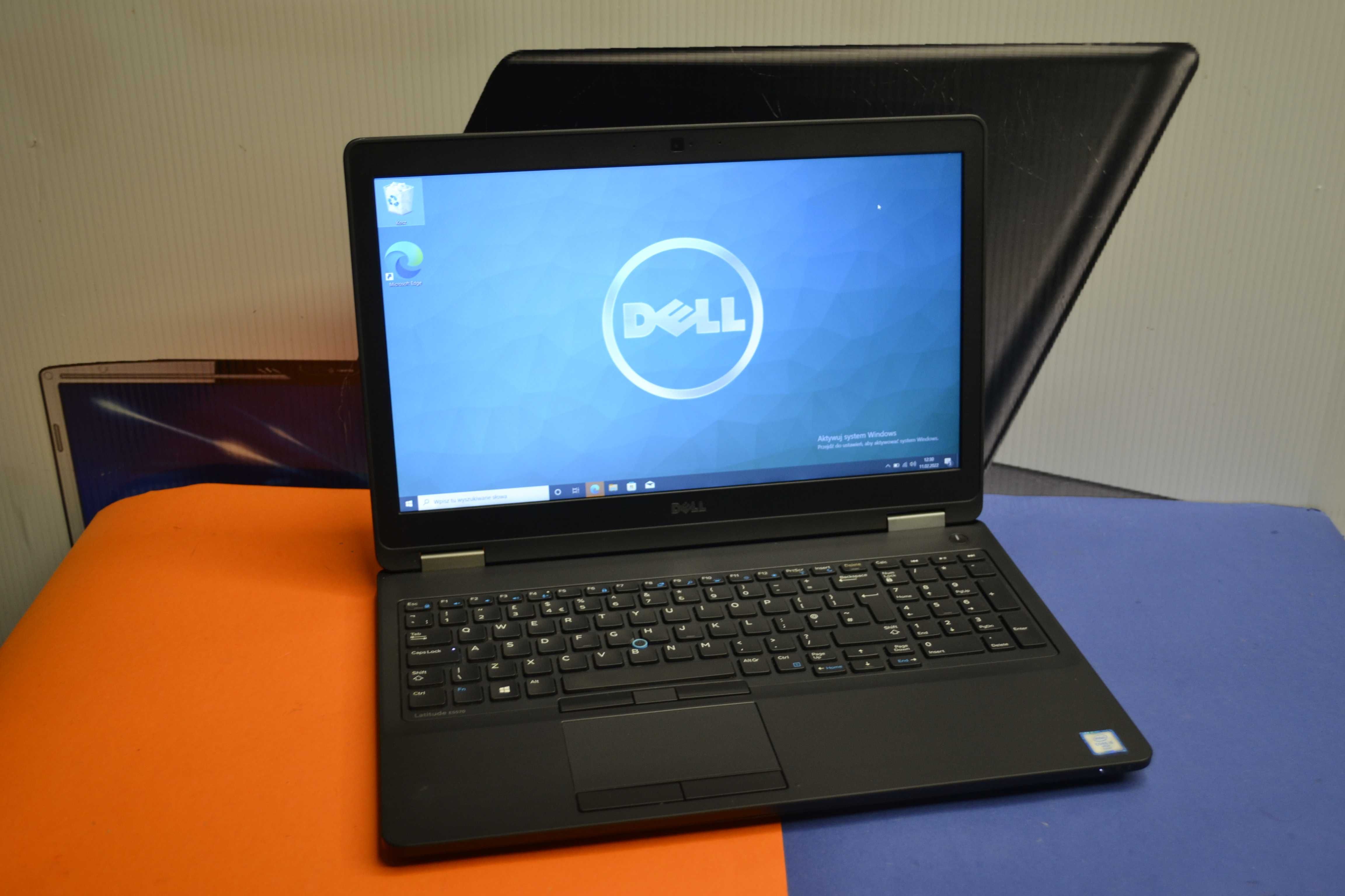 Laptop DELL E5570, i7-6820HQ, 256SSD, 8gb, 15,6 cali, RADEON R7, FHD