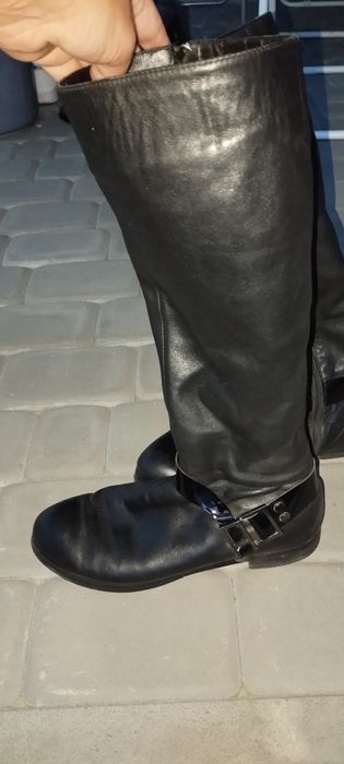 Продам чоботи шкіряні,зимові