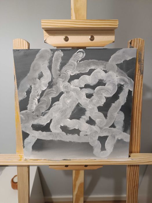 Obraz przedstawiający abstrakcję