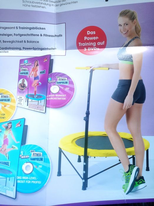 Trampolina do ćwiczeń