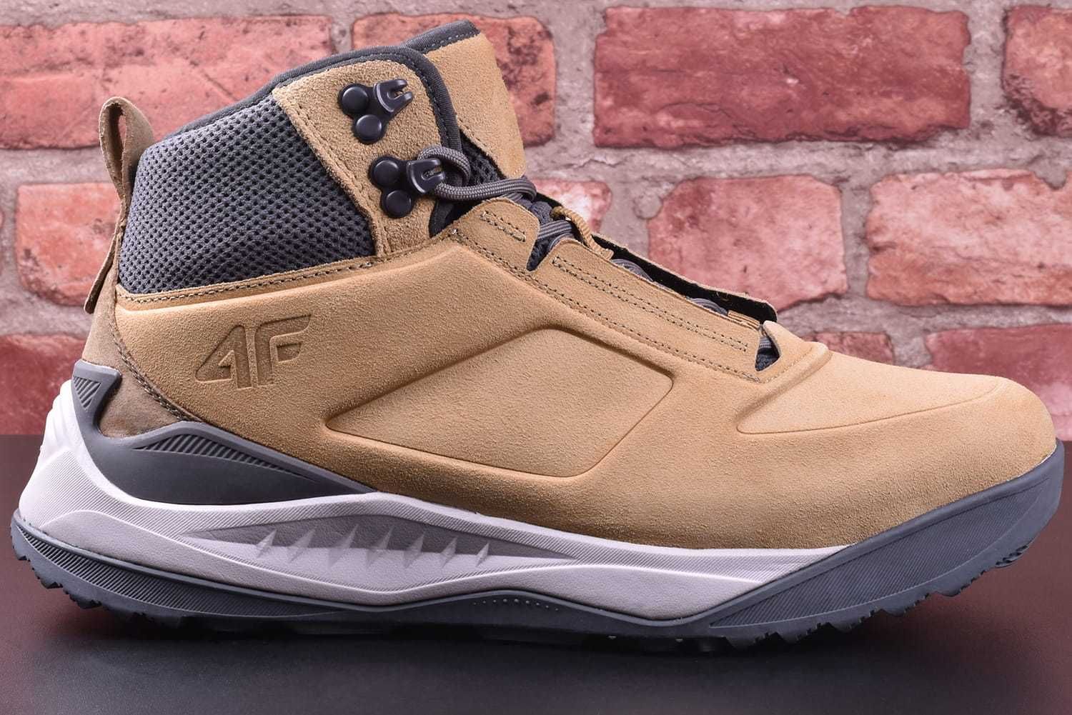 Buty Męskie Zimowe 4F Tundra skórzane -83 - 45 [WYSYŁKA 24H]