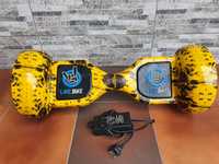 Гироборд Like.Bike X10i yellow skull, до 120 кг