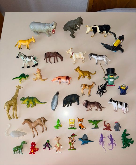 Игрушки, фигурки динозавры, драконы, киндеры, животные