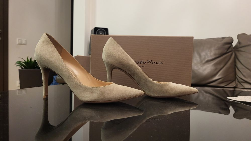 Туфлі замшеві Gianvito Rossi, р. 38,5