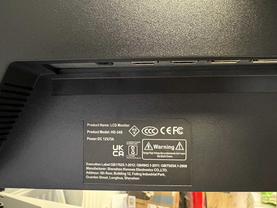 Monitor dla graczy LED Prechen HD-340 monitor 34 " 3440 x 1440 px