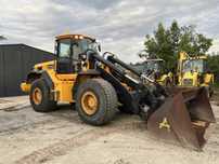 Ładowarka JCB 456 HT + Waga Szybkozłącze Sprowadzona Volvo L90 120 CAT
