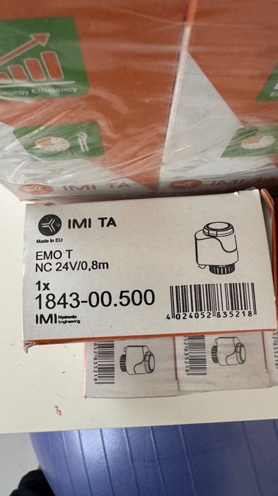 EMO T 230V NC Kabel 2m Siłownik elektrotermiczny, ogrzewanie podłogowe