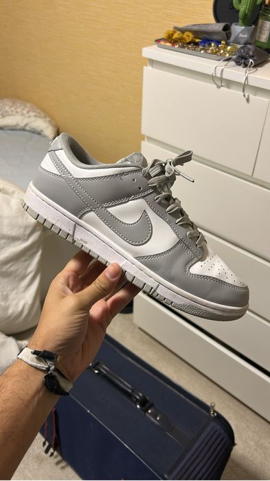 Nike dunk cinza 42,5