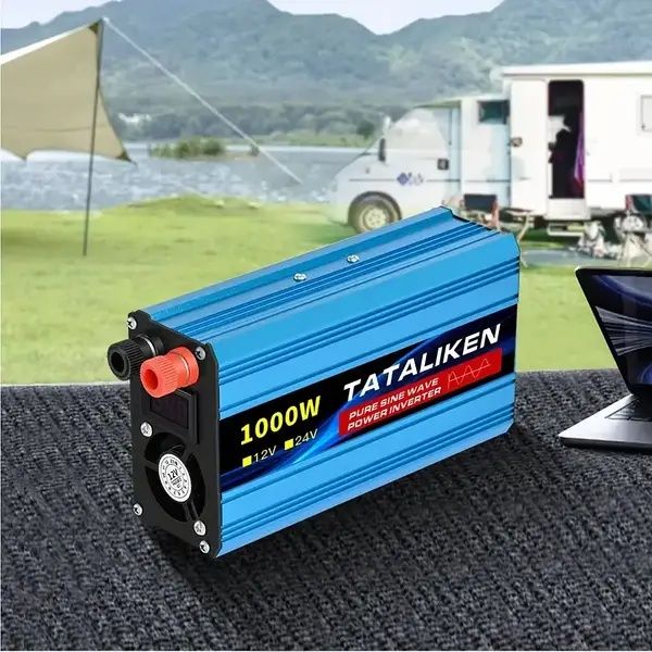 Інвертор tataliken 1000W, 12v, чиста синусоіда, євророзетка
