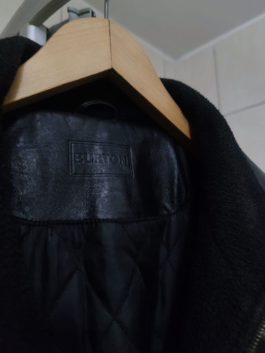 płaszcz kurtka Burton XL  laguna leather męska  elegancki damski czarn