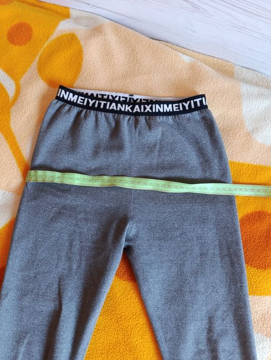 Дитяча термобілизна,  бархатні осінньо-зимові лосіни 120р.