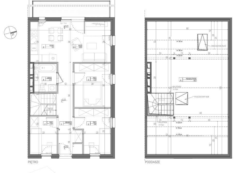 Новий сегмент біля Варшави | 103,69 м² + сад 73,31 м² | 2 паркомісця