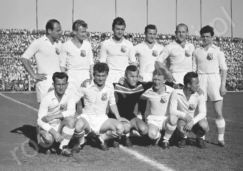 Pocztówka - 08.06.1958 Legia Warszawa