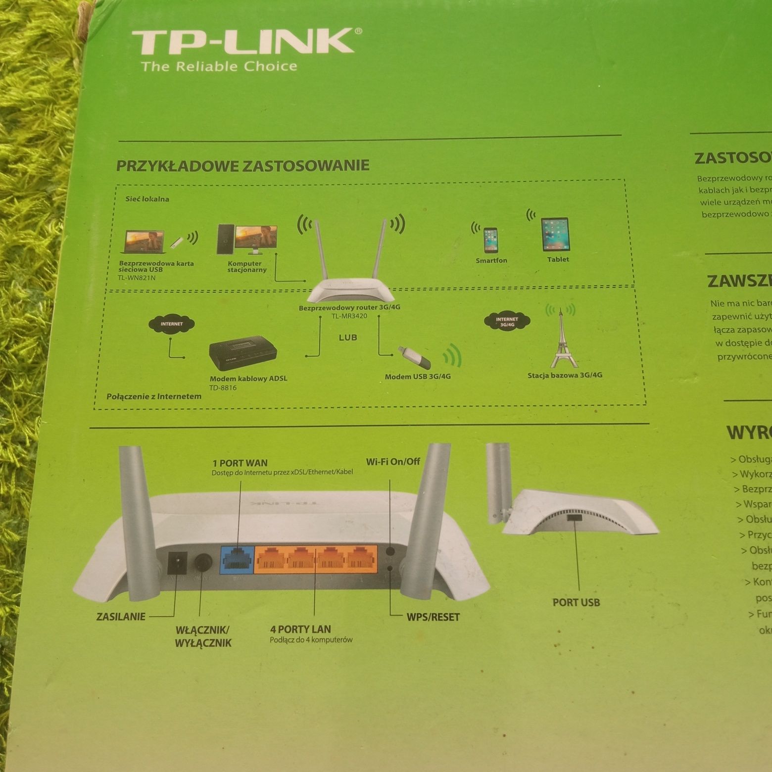 Router wifi tp link 3/4G  uzywany
