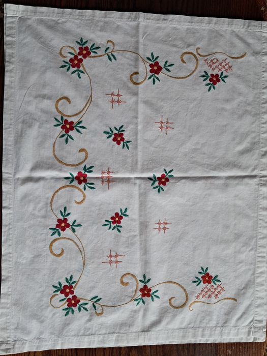 Serwetki haftowane kuchenne vintage