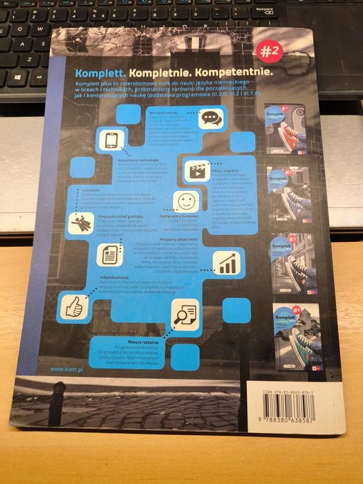 Komplett plus 2. Zeszyt ćwiczeń. Język niemiecki. Reforma 2019.