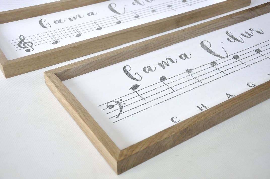 Drewniane tablice - komplet 2 sztuk
