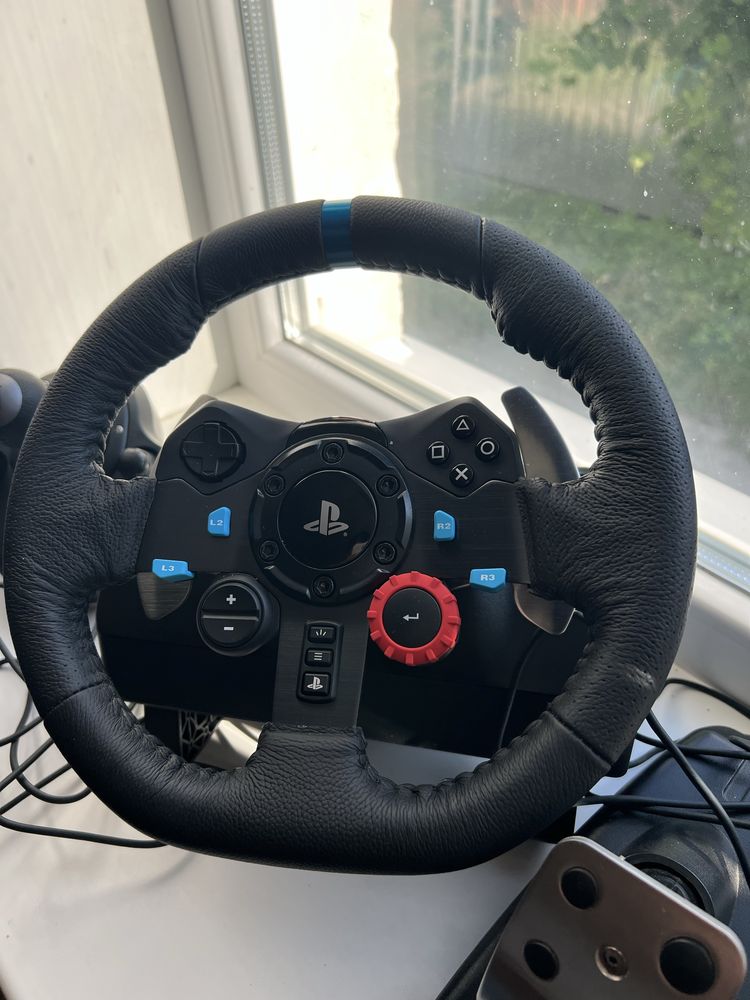 Руль Logitech G-29 з педалями та шифтером КПП