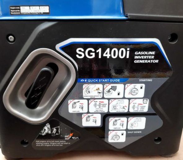 Компактний інверторний генератор Scheppach SG1400i (Німеччина)