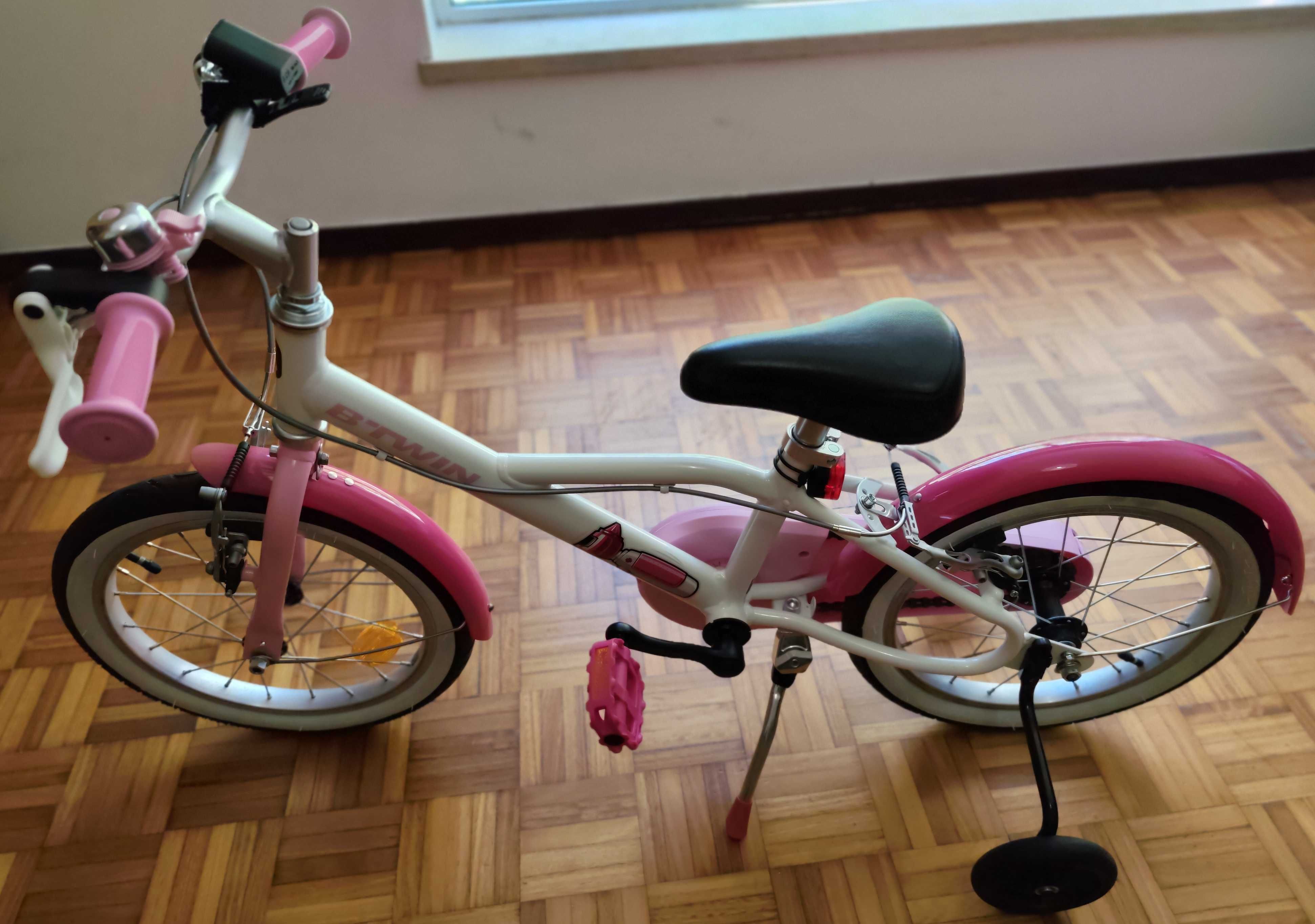 Bicicleta Btwin Docto Girl 500 de 16'' para crianças dos 4 aos 6 anos