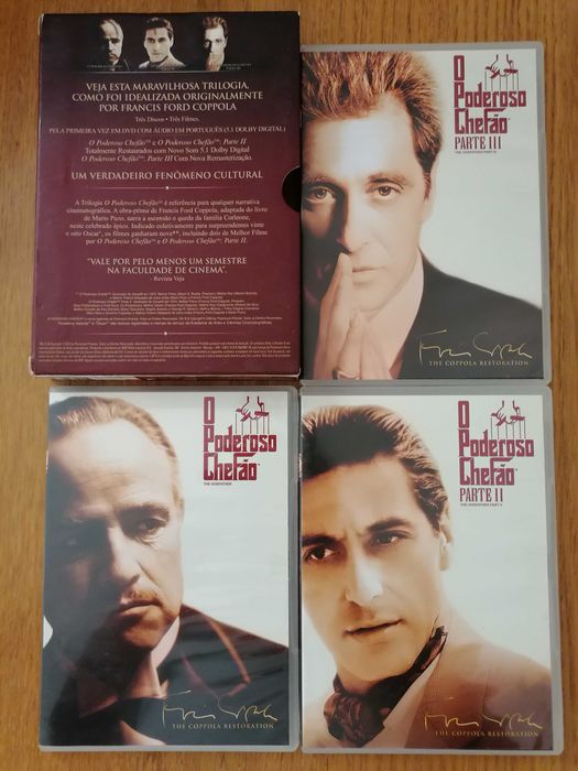 O poderoso chefão - The godfather I, II, III