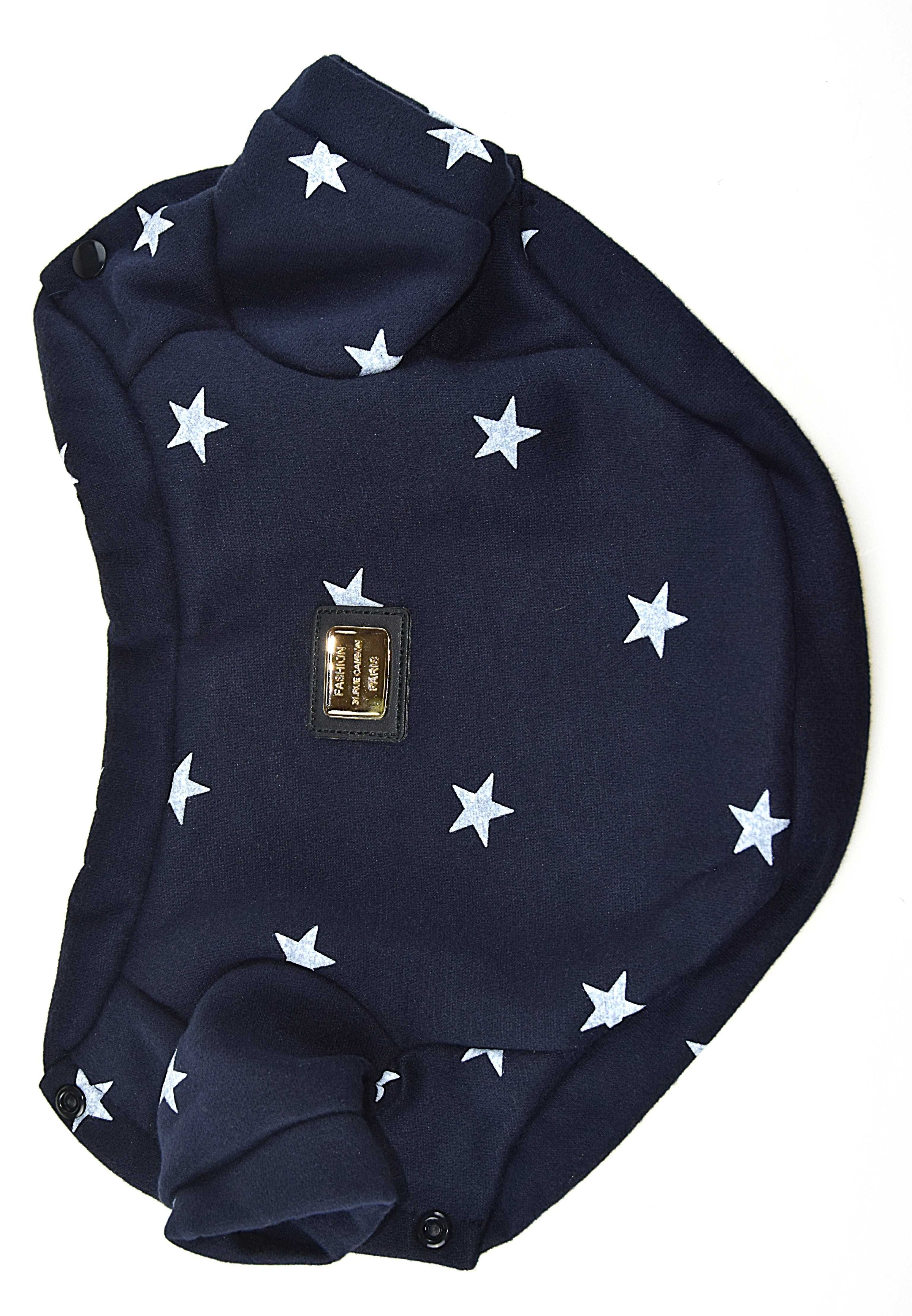 Smalllee_Lucky_Store Star Pint Pet Polarowa kurtka dla małego psa,kota