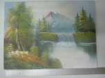 Quadro em tela - tema paisagem