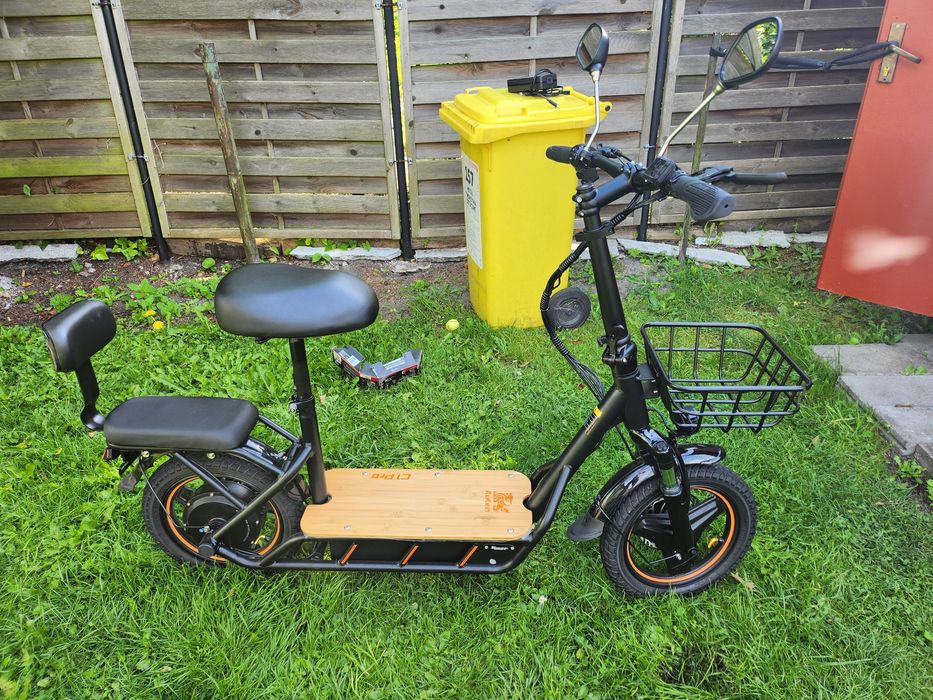 Składana hulajnoga elektryczna KuKirin C1 Pro z siodełkiem,