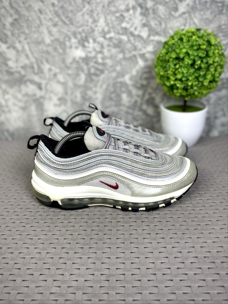 Nike Air Max 97 кроссовки 38 размер спортивные серые оригинал