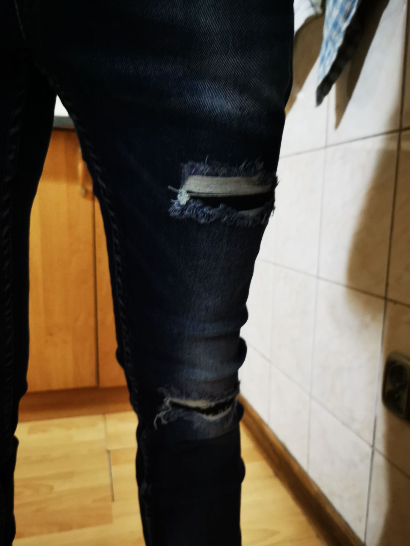 Spodnie jeans męskie