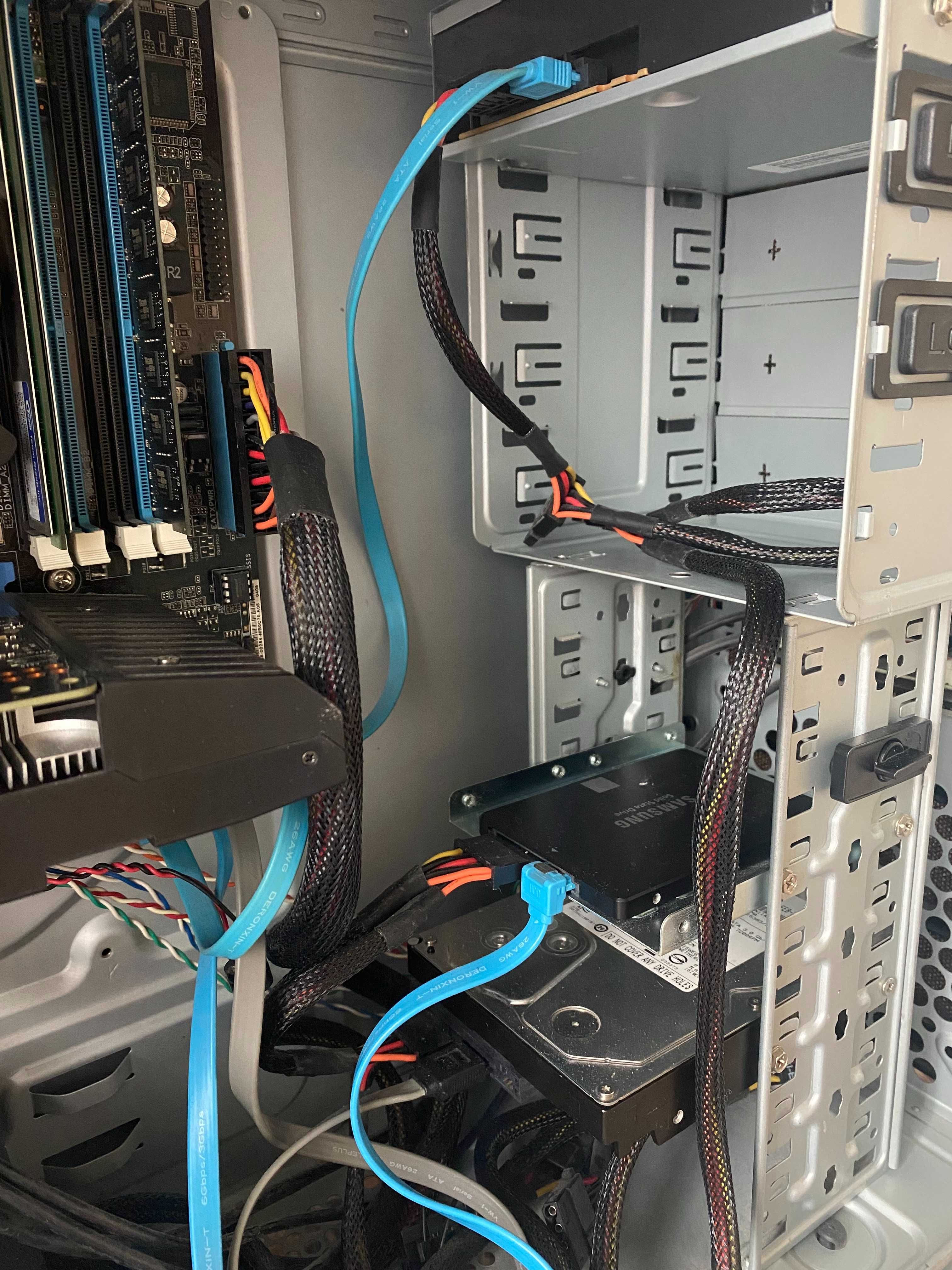 Игровой компьютер/i5-3330/Socket 1155/16Gb/SSD250GB/HDD1T/GTX1050Ti4GB