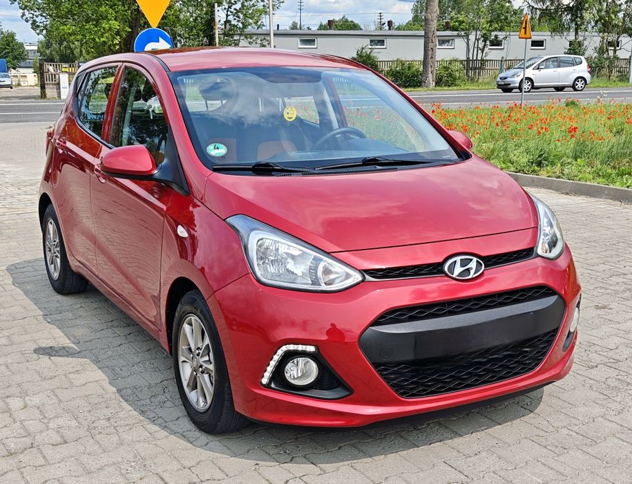 Hyundai i10 1.0 Benzyna 2016r 76 tys km Podgrz. Fotele i kierownica
