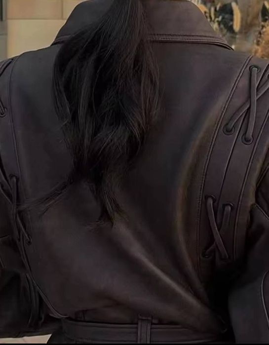 Kurteczka brąz ramoneska