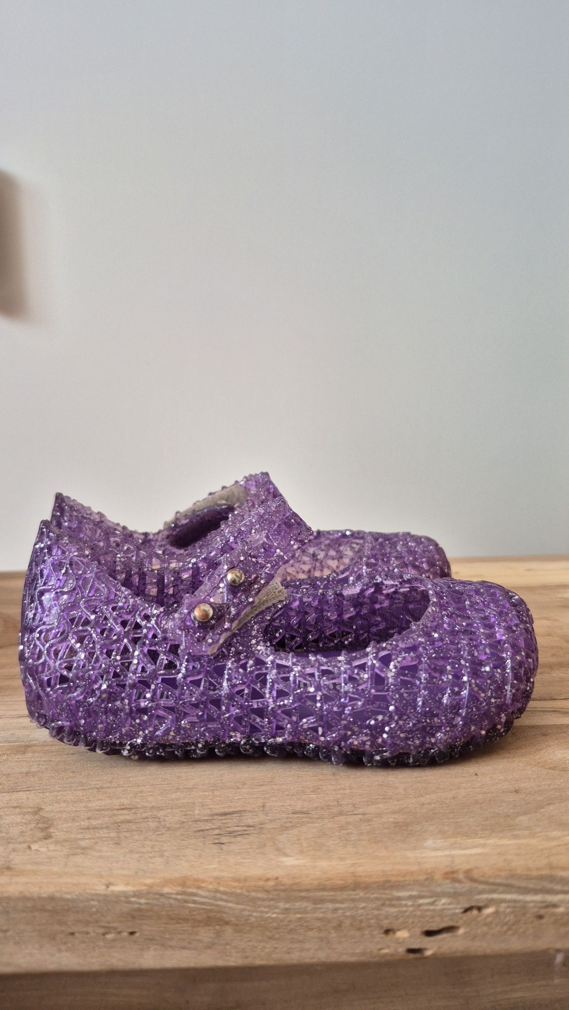 Mini Melissa Campana com glitter