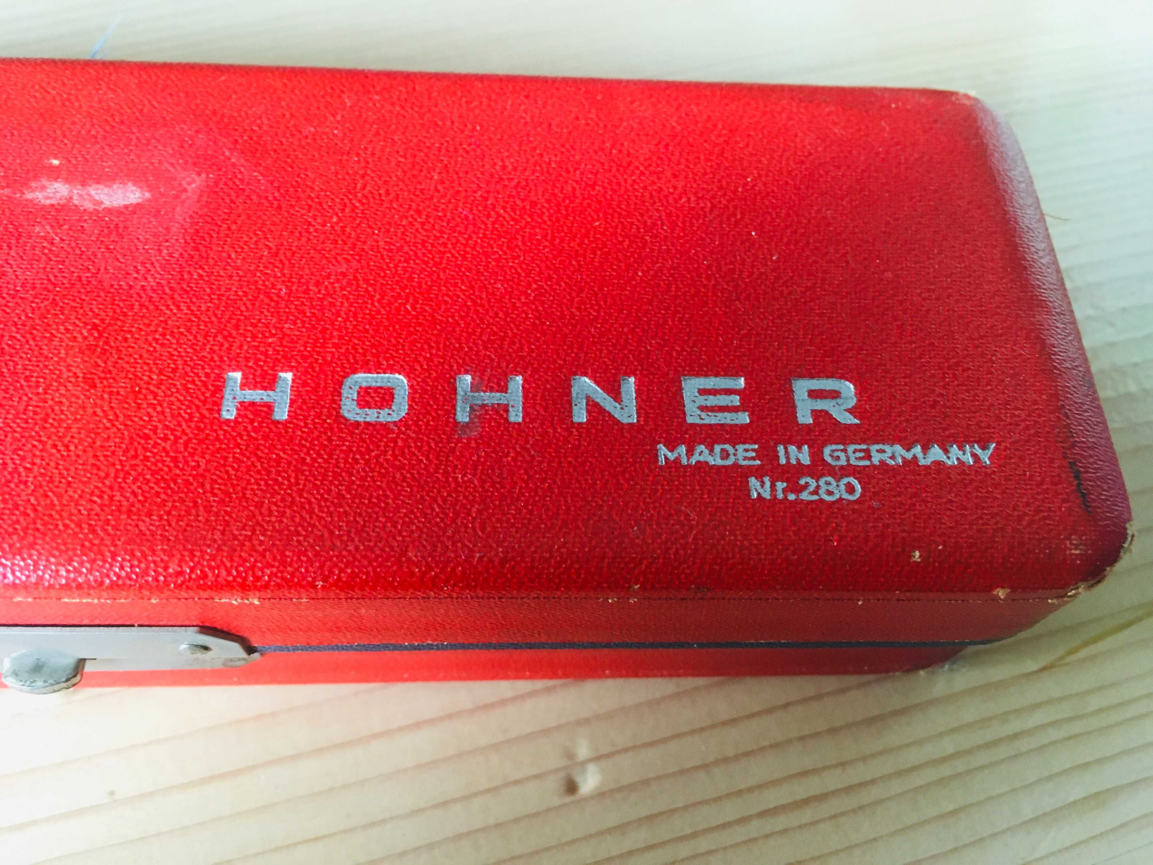 harmonijka ustna HOHNER Chromonika III stara ok 1950 roku