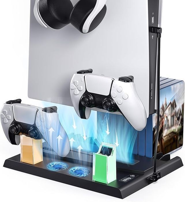 Podstawka Chłodząca Stojak Stacja Dokująca Do Ps5