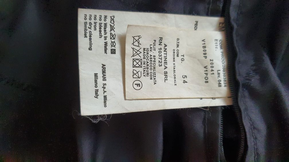 Kurtka skórzana Emporio Armani  M/L r. 54