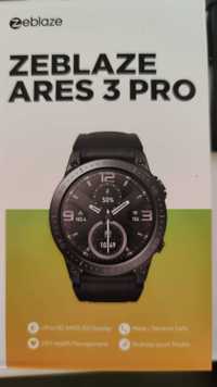Zeblaze Ares 3 Pro, smartwatch Bluetooth, ecrã AMOLED Ultra HD