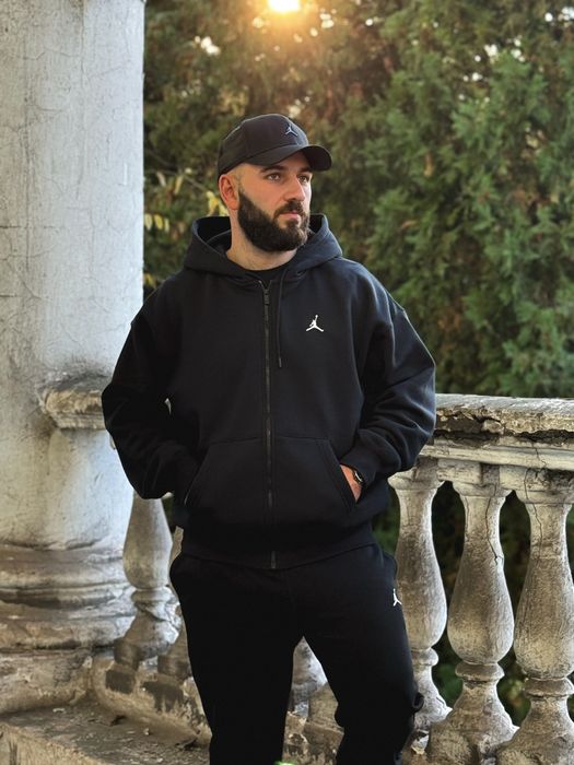 ОРИГІНАЛ‼️ Зіп-худі Air Jordan Brooklyn oversized оверсайз zip hoodie