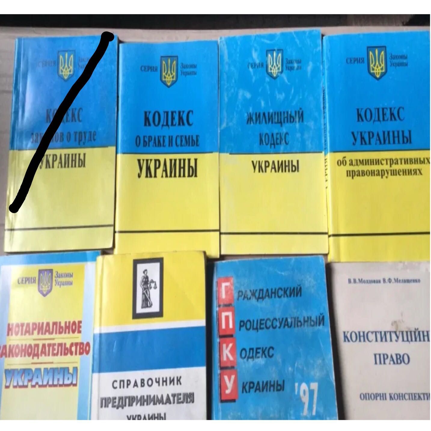 Книга «кодекс Украины»