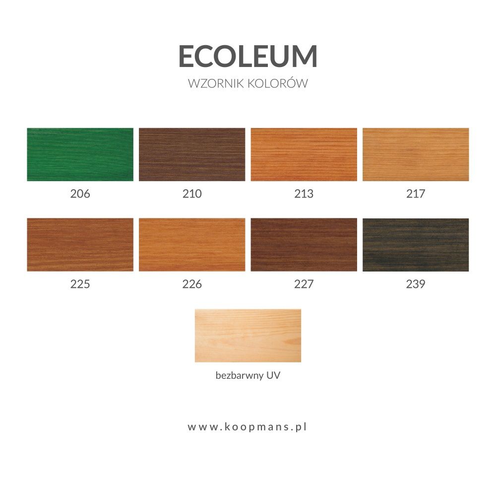 Olej Ecoleum Koopmans Olej do drewna