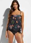 B.P.C tankini z odpinanymi ramiączkami we wzory r.40
