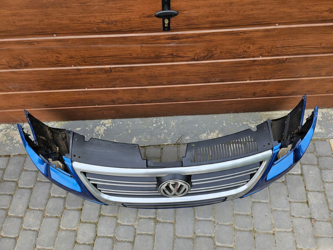 Vw Volkswagen Passat B6 Zderzak R-line + Pdc Atrapa Kompletny grill rl
